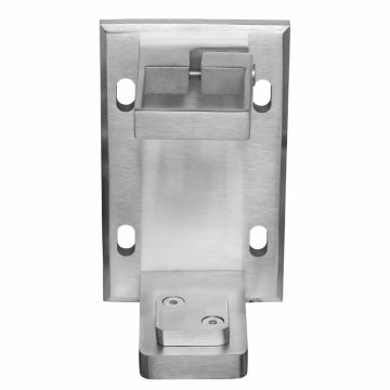 Stainless steel fascia brackets securely attach posts to the outside of your deck frame