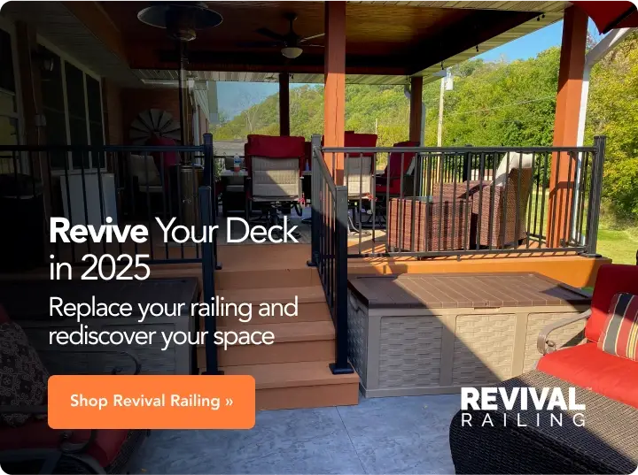 Revive Your Deck In 2025 With Revival Railing