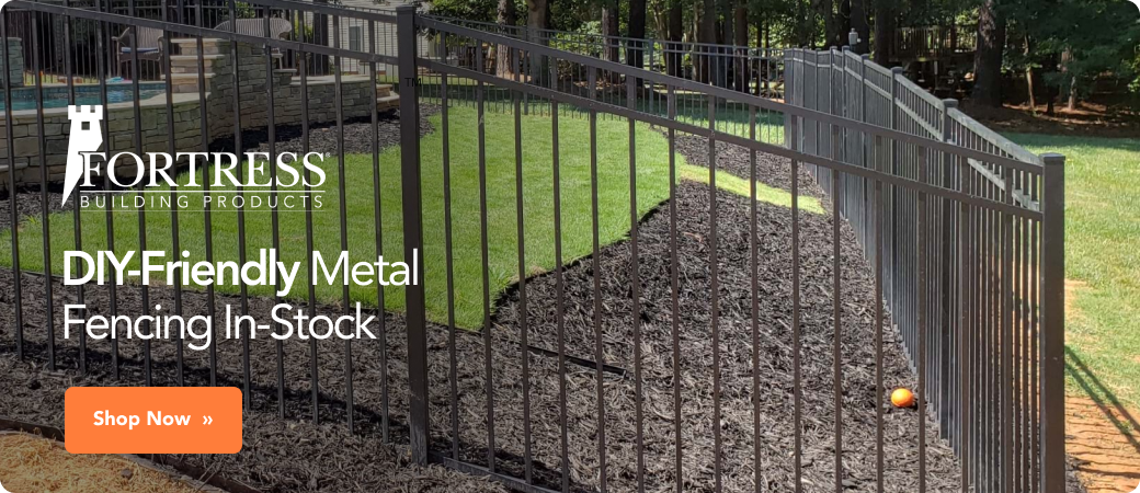 Fortress Fencing - DIY-friendly metal fences