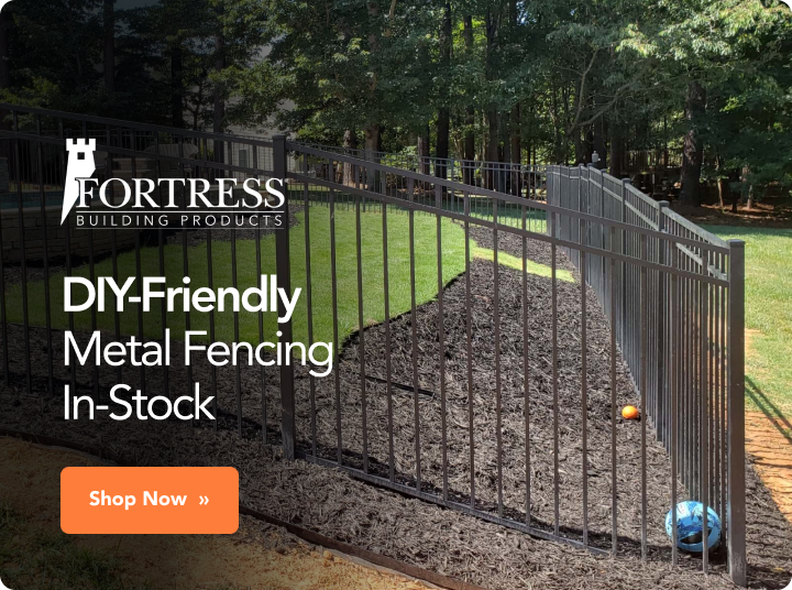 Fortress Fencing - DIY-friendly metal fences