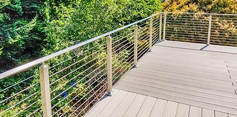 Skyline Stainless Cable Railing - Showstopping looks for your deck or home