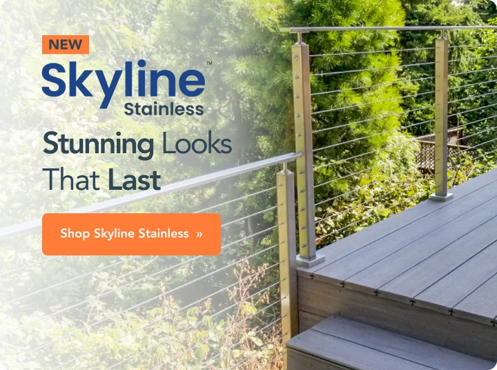 NEW Skyline Stainless Cable Railing - Stunning Looks That Last